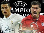 Real Madrid v Bayern Munich, UEFA Champions League LIVE