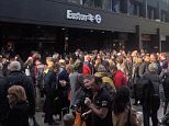 London's Euston station is completely CLOSED