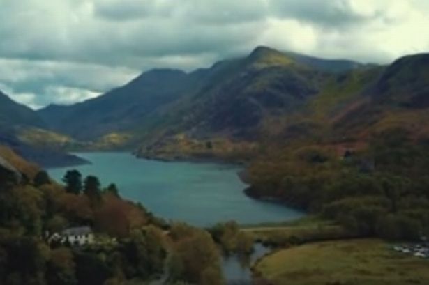 Stunning drone footage captures the beauty of Snowdonia