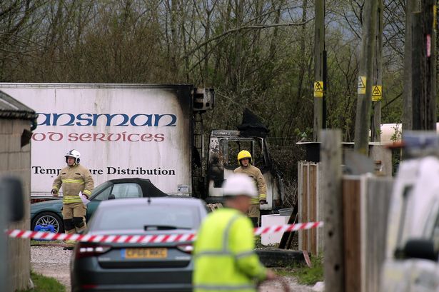 Clean up begins as firms count the cost of Kinmel Bay industrial estate fire