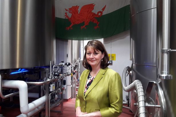 Plaid Cymru's manifesto launch at Wrexham beer base…to prove it can organise a p**s up in a brewery