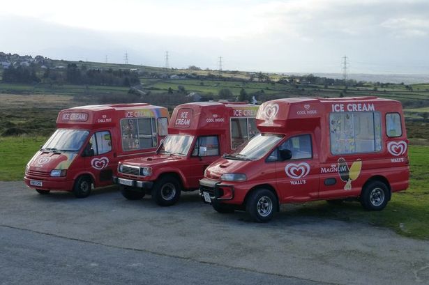Fancy driving one of these? Ice cream van business in Gwynedd up for sale
