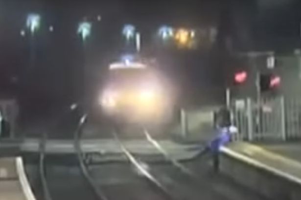 Shocking video shows trespassers dicing with death on Wales' railway lines