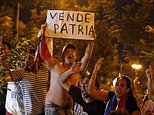Protesters enter Paraguay parliament after vote on presidential terms