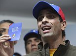 Venezuela opposition leader banned from running for office