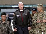 Mike Pence: US patience has run out after North Korea missile test