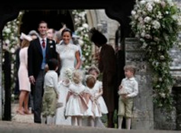 Risque North Wales joke gives Pippa Middleton wedding day blushes