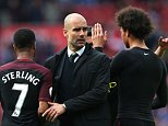 Man City are improving under Pep Guardiola, says chairman