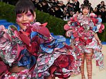 Met Gala 2017: Rihanna wears floral Comme Des Garcons