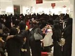 Dozens of women go nuts for a clothes sale in Saudi Arabia