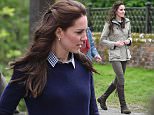 Kate Middleton visits children's farm in Gloucester
