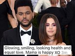 Selena Gomez's mom gives The Weeknd her approval