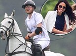 Prince Harry horses around at exclusive Ascot polo event
