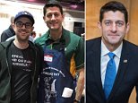 Paul Ryan is trolled by man posing for a pic in Wisconsin