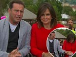 Karl Stefanovic consoles Today co-host Lisa Wilkinson