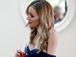 Mum-of-four Rebecca Judd enjoys a glass of champagne