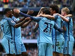 Manchester City 2-0 Leicester City, EPL live score