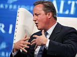 David Cameron travels to Las Vegas to give ANOTHER speech