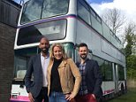 Inventor builds his family a home on a double decker BUS