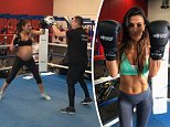 Melbourne Boxing Fit gym owner boxes at 9 months pregnant