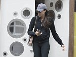 Meghan Markle preens herself at a spa in London
