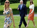 Melania and Ivanka Trump join Donald on trip abroad