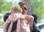 Katie Price fittingly dresses daughter in a bunny outfit