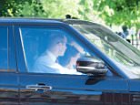 Kate and William set off from Kensington Palace