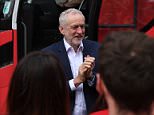 Jeremy Corbyn arrives in Birmingham for major rally