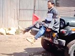 Human shield Kashmiri man approaches Human Rights body