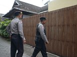 Hundreds of police officers descend on Corby's Bali villa