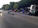 Pedestrians are hit by a car in Marbella hotspot