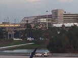 Man with a weapon in the Orlando International Airport