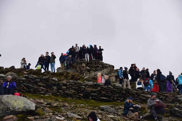 Snowdon so overwhelmed with visitors 'it's like Piccadilly Station at rush hour'