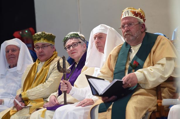 New Archdruid and Gorsedd members proclaim Anglesey Eisteddfod 2018