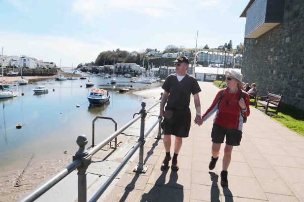 Porthmadog warmest place in the UK but rain is on the way