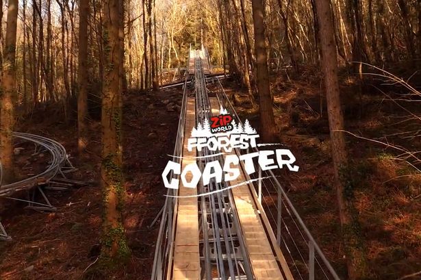 How you could be one of first thrill-seekers to ride new Zip World Fforest Coaster … but get in quick