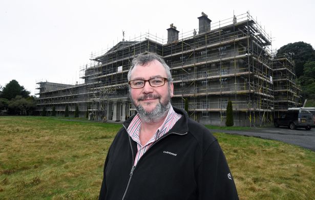 Plas Glynllifon developer digs into archives to ensure £6m restoration is historically accurate