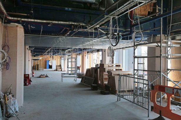 Take a look at how work is going at Rhyl's Pavilion Theatre