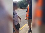 Disgraceful moment a teacher attacked by ex-student