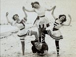 Candid snaps show 19th century Britons messing around