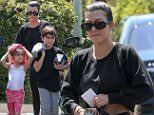 Kourtney Kardashian takes kids to the movies after Cannes