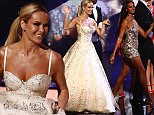 Amanda Holden dazzles in bridal style gown for BGT finals
