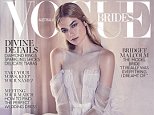 l Bridget Malcolm stuns on the cover of Vogue Brides