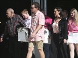 Pink siblings farewelled in emotional service in Brisbane