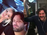 Brendan Fevola shows off his duck face with ex wife Alex