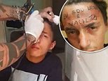 Tattoo artist inks 'thief's' forehead with: 'I am a thief'