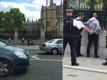 Armed Police respond to incident outside Parliament