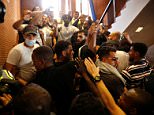 Protesters storm Kensington Town Hall after Grenfell fire