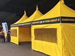 Scientologists set up tent outside Grenfell Tower